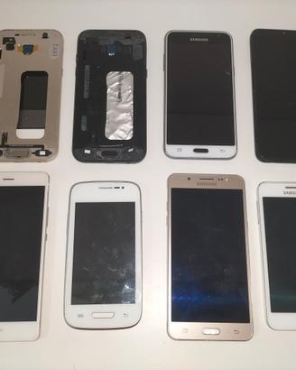 Lotto di 6 Samsung + 1 Huawei 