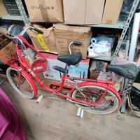 tandem bi bici pieghevole 