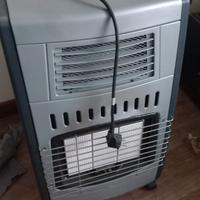 stufa a gpl con bombola e ventola