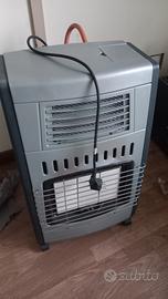 stufa a gpl con bombola e ventola