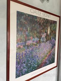 giardino dell'artista a Giverny" di Claude Monet,