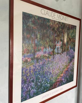 giardino dell'artista a Giverny" di Claude Monet,