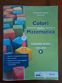 Libro "I colori della matematica" volume 3
