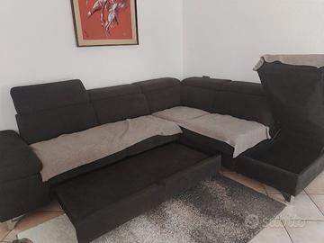 Divano Maxi, angolare con letto estraibile 