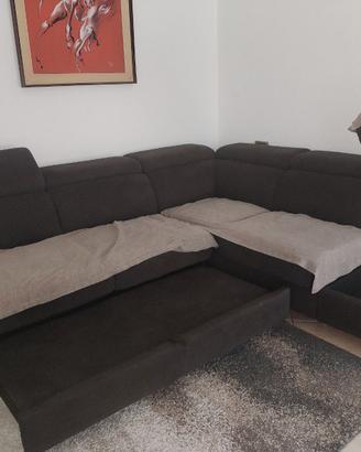Divano Maxi, angolare con letto estraibile 