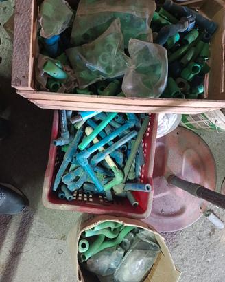 Materiale raccordi misti per polietilene
