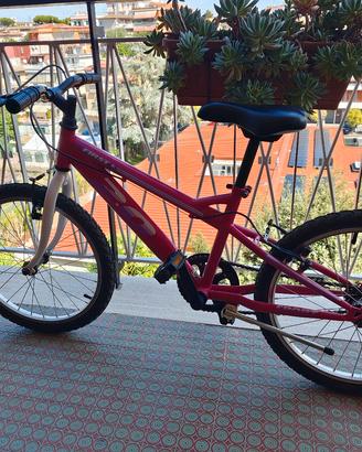bicicletta First 20 pollici fucsia 
