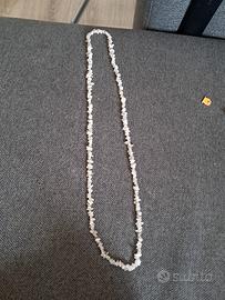 filo pietre labradorite grigia collane orecchini