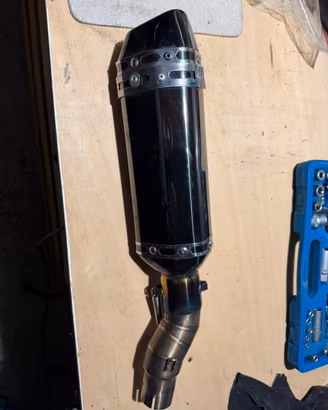 scarico moto