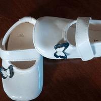 Scarpine cerimonia bambina 3-6 mesi