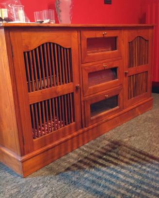 Madia in legno di teak