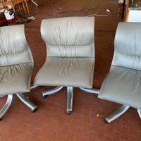 3 poltrone Saporiti