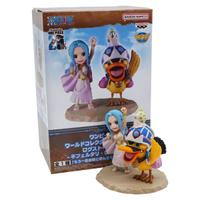 One Piece WCF Nefertari Vivi E Karu Figure