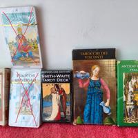 Tarot, Carte  4 Mazzi diversi PARI AL NUOVO