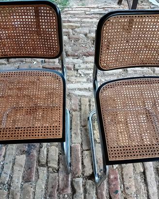 coppia sedie thonet cesca di breuer