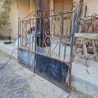 Cancello in ferro vintage