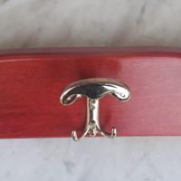 Appendiabiti in legno da muro