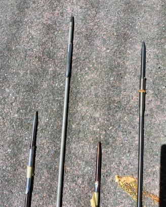 aste arbalete varie misure nuove e usate