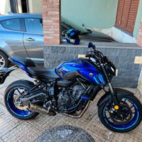 Scarico completo mt07