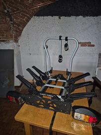 Portabici da gancio traino