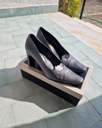 Scarpe eleganti donna argentate