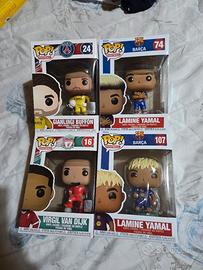 Lotto Funko Pop! Calcio: Buffon, Yamal ×2 Van Dijk