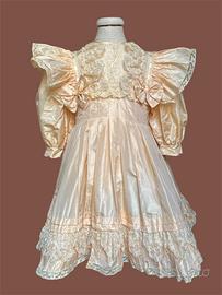 Abito vintage cerimonia bambina