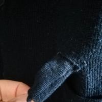 Cardigan blu Mauro Grifoni, uomo con tasche e tasc