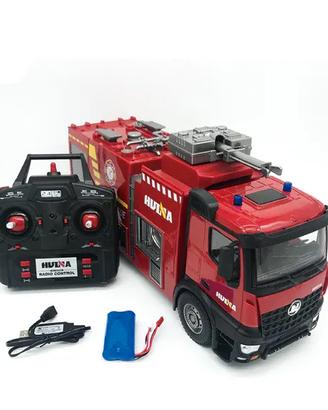 Camion Pompieri RC Huina 1562 1/14 Acqua Reale