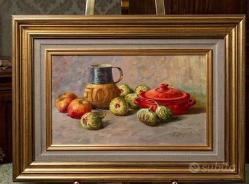 Dipinto di Giuseppe Gargiulo (Scuola Napoletana)