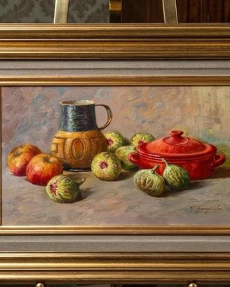 Dipinto di Giuseppe Gargiulo (Scuola Napoletana)