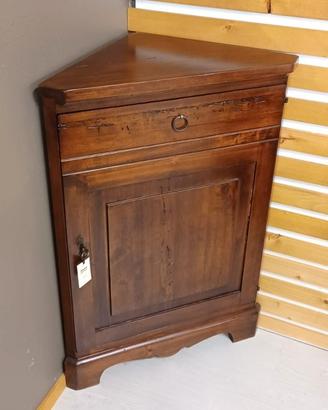 Angoliera in legno massello - ARTE POVERA