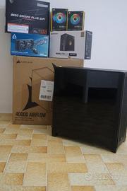 case corsair con vari componenti in descrizione