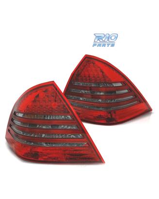 FANALI MERCEDES CLASSE C W203 00-04 LED ROSSO GRIG