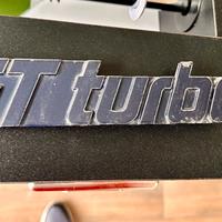 Scritta originale Reno 5 gt turbo