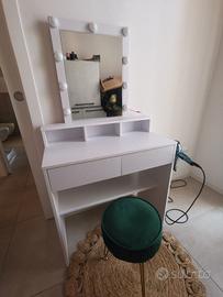 vasagle toeletta con luce led 