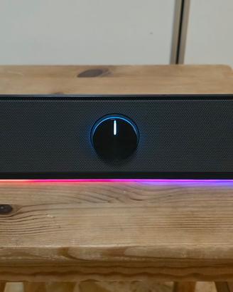 Soundbar illuminata (RGB) Rhox della GXTrust