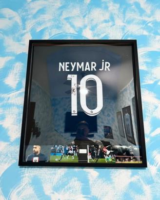 Maglia Neymar Paris Saint Germain autografata