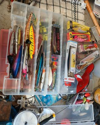 attrezzature pesca mare 