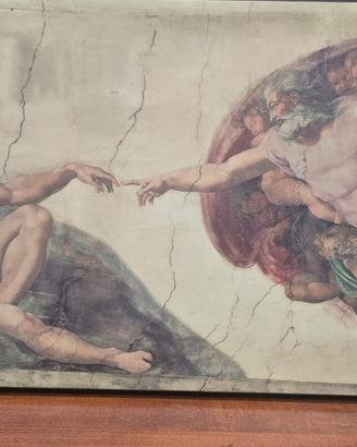 Quadro, minuziosa riproduzione "La Creazione"
