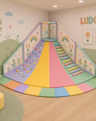 Vulcano Arrampicata per Bambini per Aree Gioco