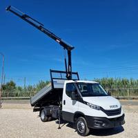 IVECO DAILY 35C18 E6 NUOVO GRU 12 m RIBALTABILE