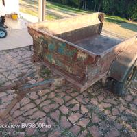 Rimorchio militare jeep willys da restauro