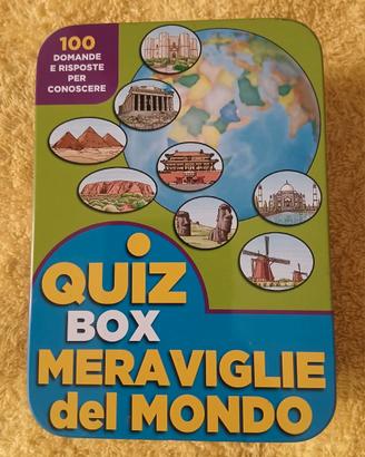 Quiz box Meraviglie del mondo