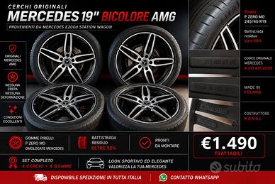 Cerchi Originali Mercedes AMG 19" Pronti da Montar