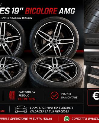 Cerchi Originali Mercedes AMG 19" Pronti da Montar
