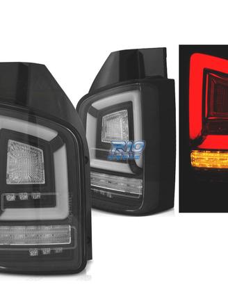 FANALI PER VOLKSWAGEN VW T5 03 09 1P FULL LED DINA