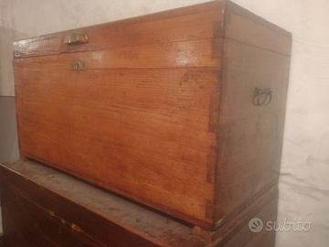 Antico bauletto restaurato