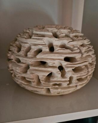 Lampada in pietra leccese 