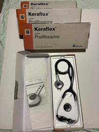 4) stetoscopio elettronico Keraflox J01 MA